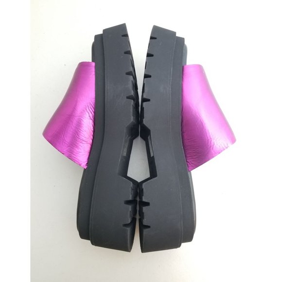 E8 by Miista Liese Platform Slide Sandal In Pink Size 36 - Picture 3 of 4